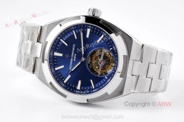 EUR Replica Vacheron Constantin Overseas Blue Tourbillon Watch For Men EUR Replica Vacheron Constantin Overseas Blue Tourbillon Watch For Men