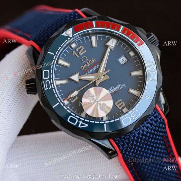 Best Quality Copy Omega Seamaster Planet Ocean Watches Black and Orange Best Quality Copy Omega Seamaster Planet Ocean Watches Black and Orange