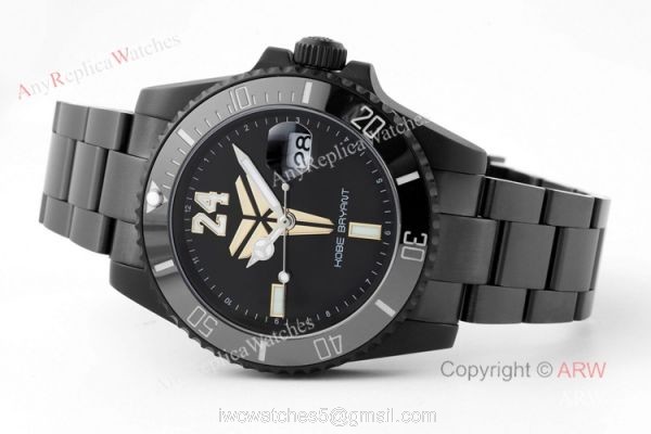 904L Blaken Rolex Mamba Kobe Watch Replica Asia 2836 Automatic Watch 904L Blaken Rolex Mamba Kobe Watch Replica Asia 2836 Automatic Watch