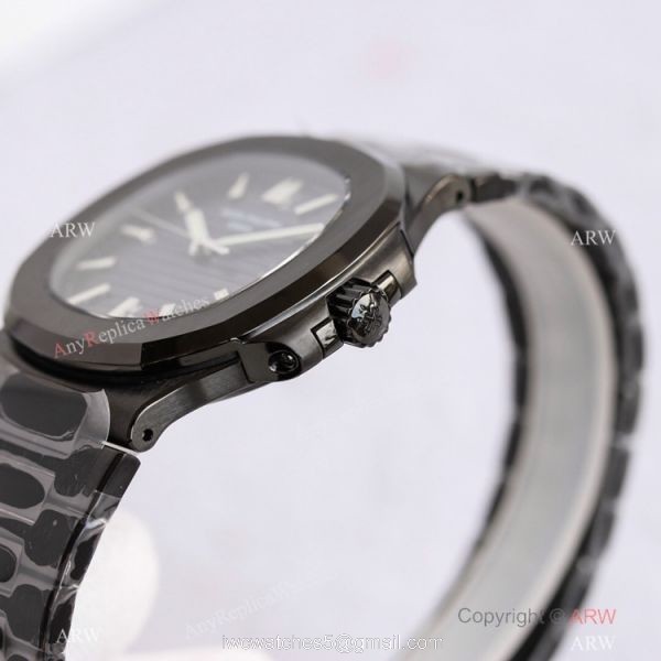 Swiss PPF Factory Patek Philippe Nautilus Watch Blue Gradient Dial Swiss PPF Factory Patek Philippe Nautilus Watch Blue Gradient Dial