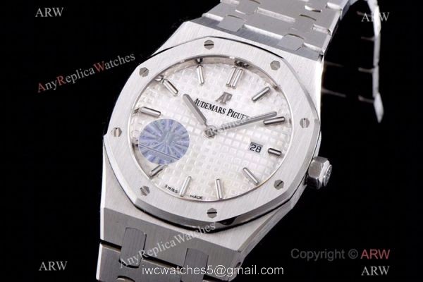 JF Audemars Piguet Lady Royal Oak 67650 Silver Dial Watch Swiss Quartz JF Audemars Piguet Lady Royal Oak 67650 Silver Dial Watch Swiss Quartz
