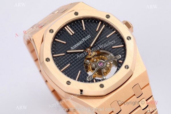 R8 Factory 1-1 Best Replica Audemars Piguet Royal Oak Swiss Tourbillon Watch Rose Gold R8 Factory 1-1 Best Replica Audemars Piguet Royal Oak Swiss Tourbillon Watch Rose Gold