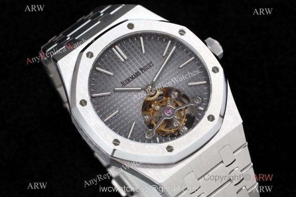 R8 Factory Audemars Piguet Royal Oak Swiss Tourbillon Watch Gray Gradient Face 41mm R8 Factory Audemars Piguet Royal Oak Swiss Tourbillon Watch Gray Gradient Face 41mm