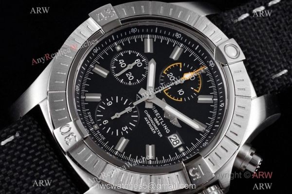 Swiss Grade Breitling Avenger Black Dial Watch Swiss 7750 Movement Swiss Grade Breitling Avenger Black Dial Watch Swiss 7750 Movement
