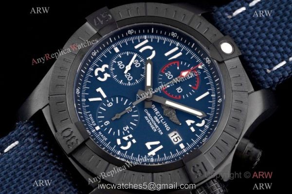 Swiss Copy Breitling Super Avenger II 7750 Black and Blue Dial Watch 2021 New! Swiss Copy Breitling Super Avenger II 7750 Black and Blue Dial Watch 2021 New!