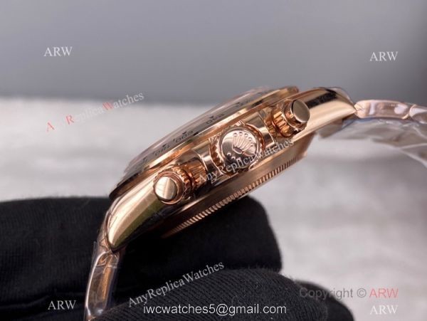 New! Rolex Daytona Chronograph 904L Rose Gold watch Noob Factory Swiss 4130 New! Rolex Daytona Chronograph 904L Rose Gold watch Noob Factory Swiss 4130