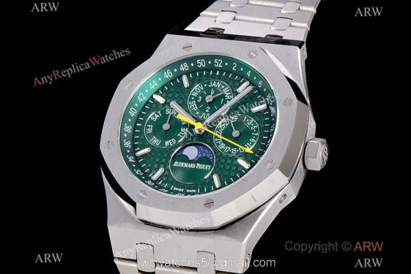 BF Factory Swiss Audemars Piguet Perpetual Calendar 26606 Watch Green Dial BF Factory Swiss Audemars Piguet Perpetual Calendar 26606 Watch Green Dial