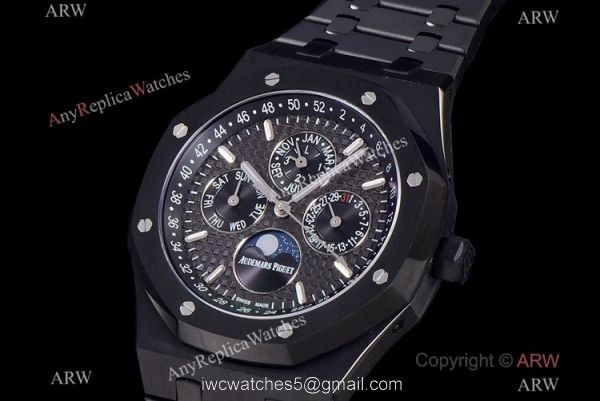 BF Factory Copy Audemars Piguet Perpetual Calendar Cal.5134 Watch Solid Black Case BF Factory Copy Audemars Piguet Perpetual Calendar Cal.5134 Watch Solid Black Case
