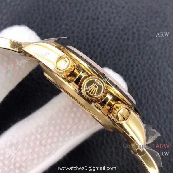 Rolex Daytona Noob Factory Cal4130 1:1 Best Edition Yellow Gold Diamond Custom Luxury watches Rolex Daytona Noob Factory Cal4130 1:1 Best Edition Yellow Gold Diamond Custom Luxury watches