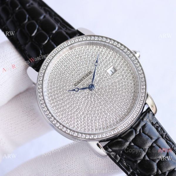 TW Swiss Grade Cartier Ronde Solo de Full Diamond Watch Luxury Cartier Bracelet TW Swiss Grade Cartier Ronde Solo de Full Diamond Watch Luxury Cartier Bracelet