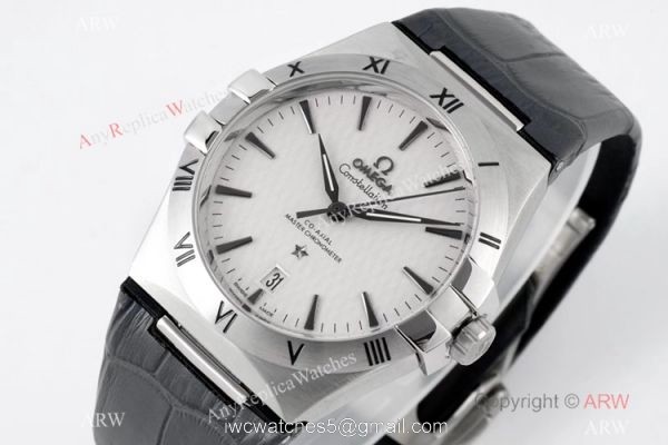 2021 New! AI Factory Omega Constellation 8800 Watch White Dial Black Leather Strap 2021 New! AI Factory Omega Constellation 8800 Watch White Dial Black Leather Strap