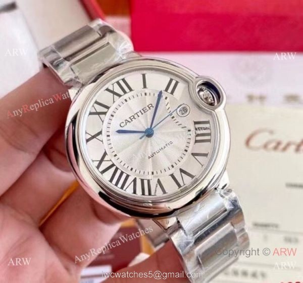 Clone Cartier Ballon Bleu Cartier Couple Watches Stainless Steel Bezel Automatic Clone Cartier Ballon Bleu Cartier Couple Watches Stainless Steel Bezel Automatic