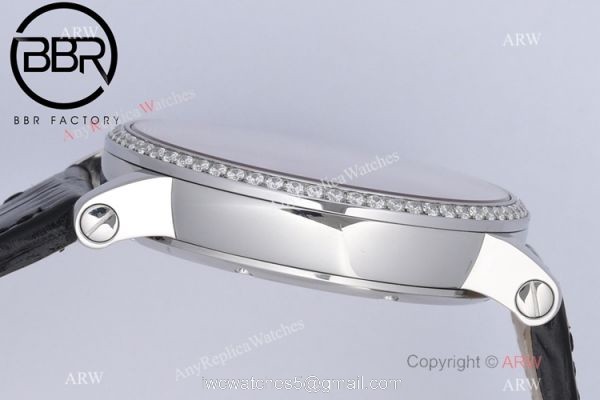 BBR Factory Cartier Rotonde De Tourbillon Full Diamond Watch 40mm BBR Factory Cartier Rotonde De Tourbillon Full Diamond Watch 40mm