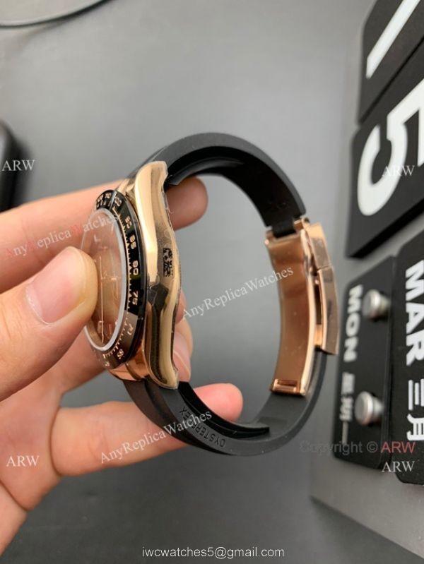Copy Rolex Daytona Oysterflex Rubber Strap Watch Asian 7750 Movement Copy Rolex Daytona Oysterflex Rubber Strap Watch Asian 7750 Movement