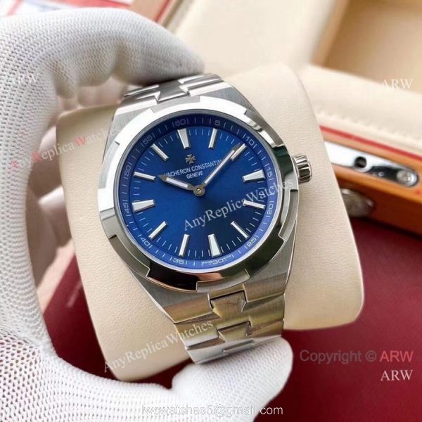 Copy Vacheron Constantin Geneve Overseas Rhodium Grey Stainless Steel Watches with No Date Copy Vacheron Constantin Geneve Overseas Rhodium Grey Stainless Steel Watches with No Date