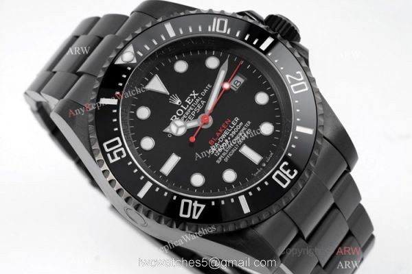 New! Swiss Replica Rolex Deepsea Dweller Blaken Limition Edition Watch 44mm New! Swiss Replica Rolex Deepsea Dweller Blaken Limition Edition Watch 44mm