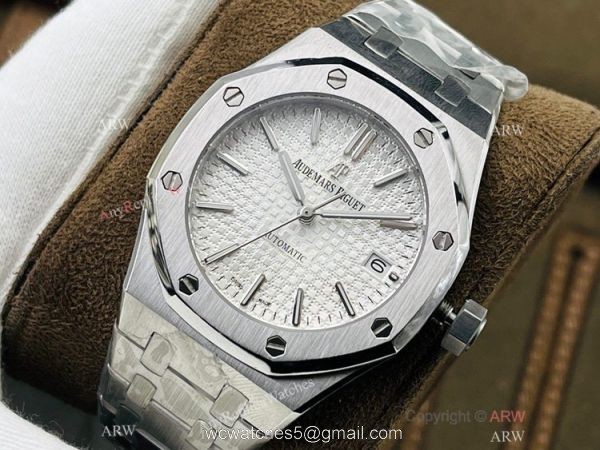 TWS factory V3 Version Swiss Audemars Piguet Royal Oak Cal.3120 Silver Dial Watch 37mm TWS factory V3 Version Swiss Audemars Piguet Royal Oak Cal.3120 Silver Dial Watch 37mm