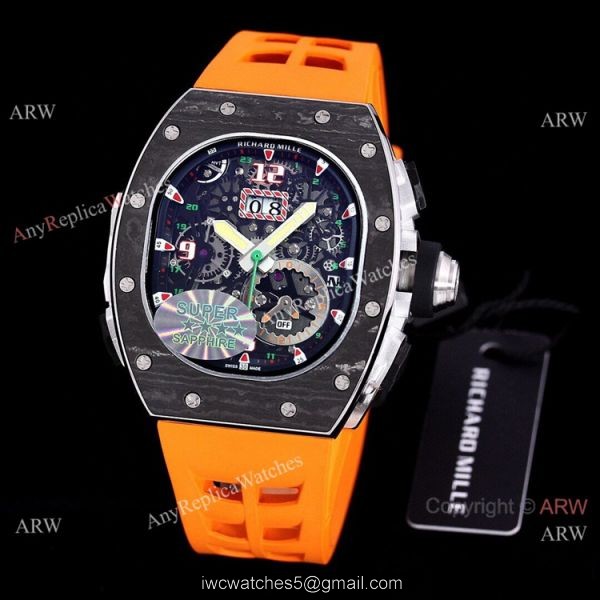 Best RM 62-01 Richard Mille Tourbillon Vibrating Alarm ACJ Green Rubber Band Watch Replica Best RM 62-01 Richard Mille Tourbillon Vibrating Alarm ACJ Green Rubber Band Watch Replica