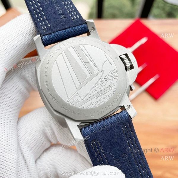 Blue Face Luminor Panerai Luna Rossa Challenger Of The 36th Americas Cup Replica Watches Blue Face Luminor Panerai Luna Rossa Challenger Of The 36th Americas Cup Replica Watches
