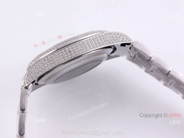 Diamond Rolex Datejust 41 Silver Dial For Mens Watch Best Replica Diamond Rolex Datejust 41 Silver Dial For Mens Watch Best Replica