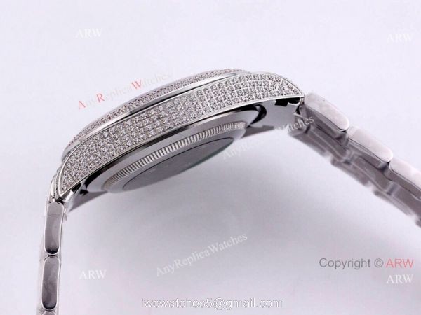 New Rolex Datejust ii 41mm Silver Dial Iced Out Rolex Diamond Watch Replica New Rolex Datejust ii 41mm Silver Dial Iced Out Rolex Diamond Watch Replica