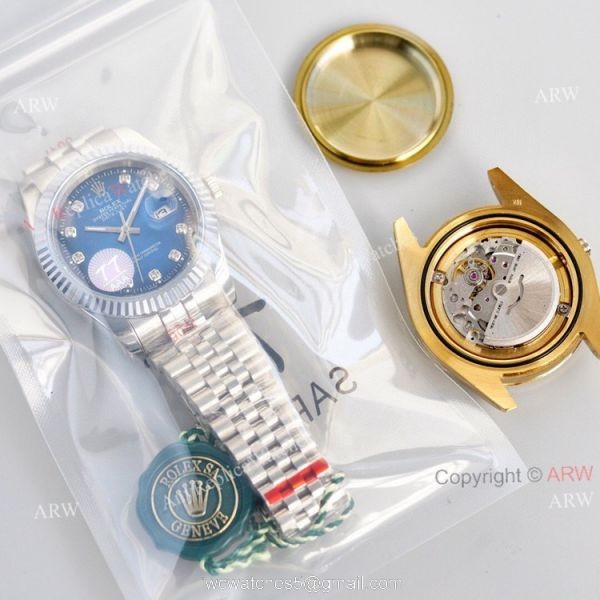 41mm Rolex Datejust 2 Blue Dial Jubilee Fluted Bezel Diamond Watch High End Replica 41mm Rolex Datejust 2 Blue Dial Jubilee Fluted Bezel Diamond Watch High End Replica