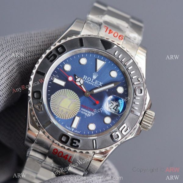 Swiss Quality Rolex Yacht master Citizen 8215 Watch Bright Blue Dial 40mm Swiss Quality Rolex Yacht master Citizen 8215 Watch Bright Blue Dial 40mm