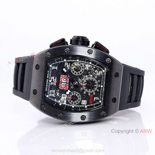 Best Copy Richard Mille RM 011-FM Chronograph Carbon Watch Automatic For Men Best Copy Richard Mille RM 011-FM Chronograph Carbon Watch Automatic For Men
