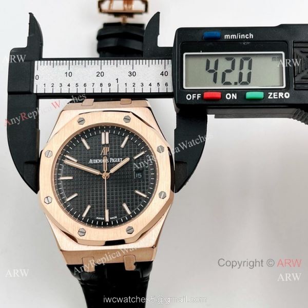 High Quality Audemars Piguet Royal Oak Rose Gold Watch 42mm High Quality Audemars Piguet Royal Oak Rose Gold Watch 42mm