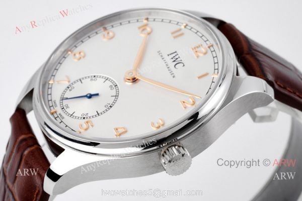 Best ZF Factory IWC Portugieser Automatic 40 White Face Swiss Clone Watches Best ZF Factory IWC Portugieser Automatic 40 White Face Swiss Clone Watches