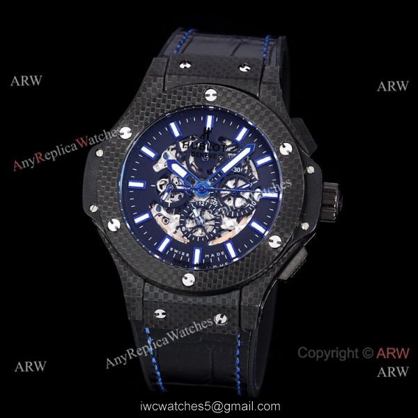 Hublot Big Bang Automatic Replica Watches Carbon Case 48mm Hublot Big Bang Automatic Replica Watches Carbon Case 48mm
