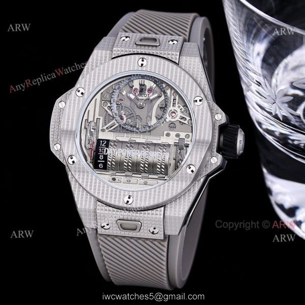 Black Hublot Big Bang MP-11 3D Carbon Knockoff Watch For Men Black Hublot Big Bang MP-11 3D Carbon Knockoff Watch For Men