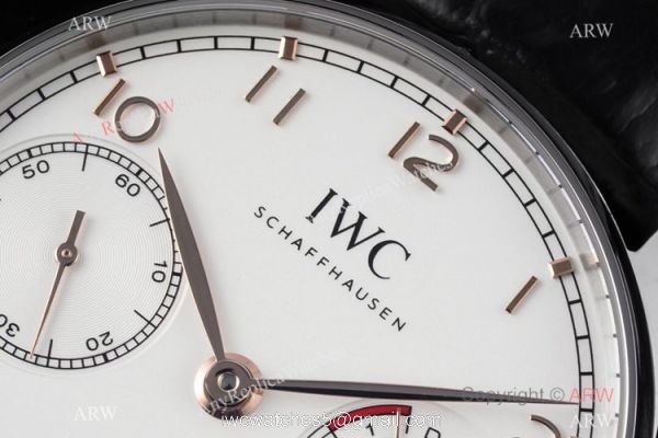 ZF Factory 1:1 Super Clone IWC Portugieser 7 Days Men Watch Rose Gold Arabic Dial ZF Factory 1:1 Super Clone IWC Portugieser 7 Days Men Watch Rose Gold Arabic Dial