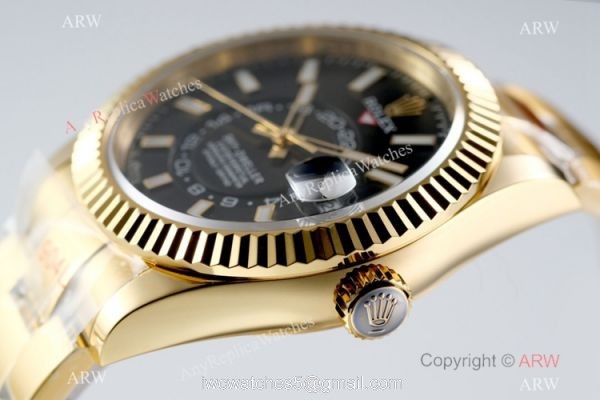 AI Factory Rolex SKY Dweller 42mm Yellow Gold Watch Rolex 1:1 Replica Watch AI Factory Rolex SKY Dweller 42mm Yellow Gold Watch Rolex 1:1 Replica Watch