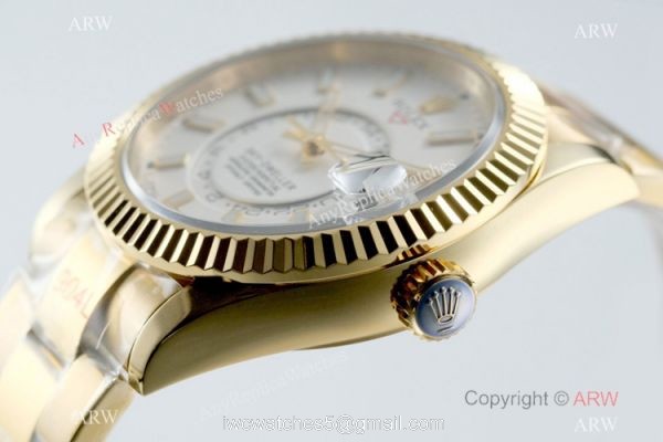 New AI Factory Rolex Sky-Dweller 42mm 326938 White Face Watch Rolex 1:1 Replica Watch New AI Factory Rolex Sky-Dweller 42mm 326938 White Face Watch Rolex 1:1 Replica Watch