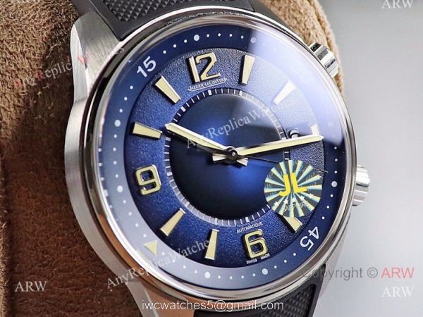 Swiss Copy Jaeger-LeCoultre Polaris Date Q9068681 Watch Blue Dial Swiss Copy Jaeger-LeCoultre Polaris Date Q9068681 Watch Blue Dial