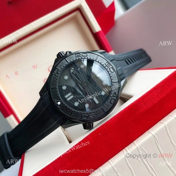 2021 New Omega Seamaster Diver 300m Black Black Ceramic Watch 2021 New Omega Seamaster Diver 300m Black Black Ceramic Watch