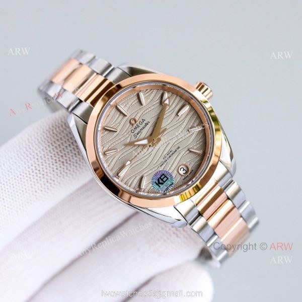 High Quality Replica Omega Constellation Two Tone Rose Gold Ladies Watch 34mm High Quality Replica Omega Constellation Two Tone Rose Gold Ladies Watch 34mm