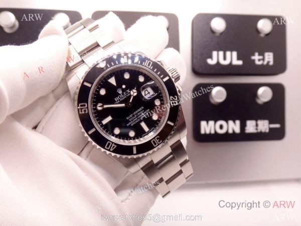 Pre-Owned Rolex Submariner Noob 3135 Stainless Steel 116610ln Watch 40mm Pre-Owned Rolex Submariner Noob 3135 Stainless Steel 116610ln Watch 40mm