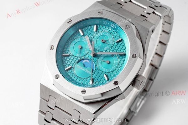BF Audemars Piguet Perpetual Calendar Moonphase Blue Dial AP 26574 Swiss Replica Watch BF Audemars Piguet Perpetual Calendar Moonphase Blue Dial AP 26574 Swiss Replica Watch