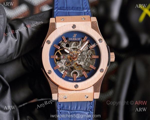 Best Quality Copy Hublot Classic Fusion Skeleton Rose Gold Watches Best Quality Copy Hublot Classic Fusion Skeleton Rose Gold Watches