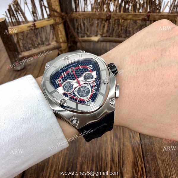 Replica Lamborghini 124bbr Spyder Quartz Watch 47mm Black Rubber Band Replica Lamborghini 124bbr Spyder Quartz Watch 47mm Black Rubber Band