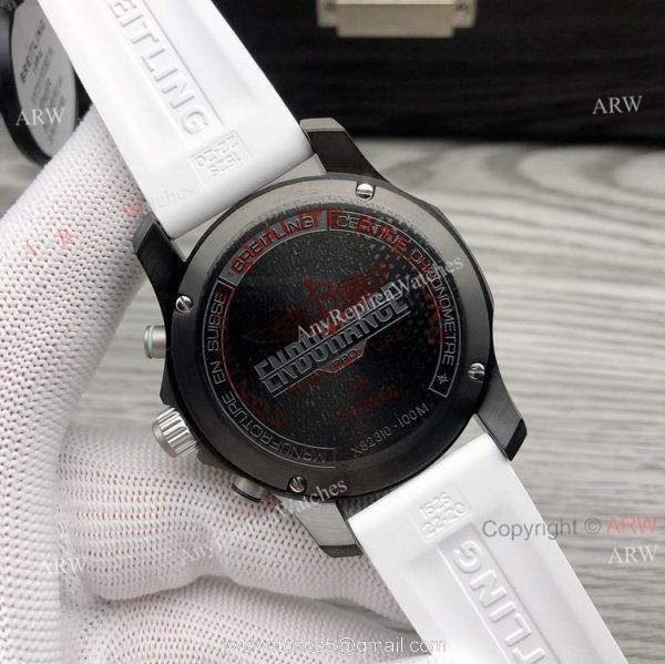New Breitling Endurance Pro 44mm White Rubber Band Quartz Watch Best Copy New Breitling Endurance Pro 44mm White Rubber Band Quartz Watch Best Copy