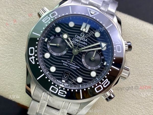 New Black Dial Omega Seamaster OMF Factory Replica Watches Clone Omega 9900 For Men New Black Dial Omega Seamaster OMF Factory Replica Watches Clone Omega 9900 For Men