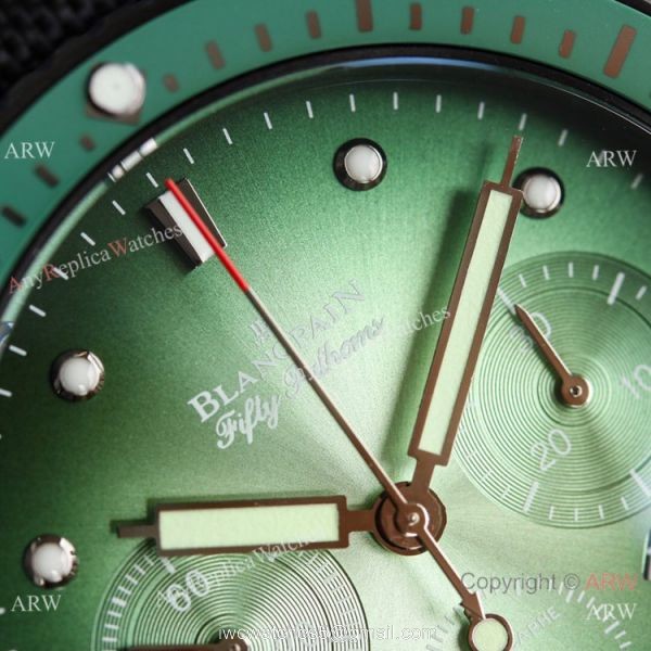 2021 New Swiss Blancpain Fifty Fathoms Flyback Chronograph 7750 Watch Black Case 2021 New Swiss Blancpain Fifty Fathoms Flyback Chronograph 7750 Watch Black Case