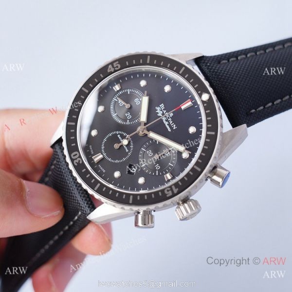 2021 Swiss Copy Blancpain Bathyscaphe Chronographe Flyback Watch 5200 Silver Case 2021 Swiss Copy Blancpain Bathyscaphe Chronographe Flyback Watch 5200 Silver Case