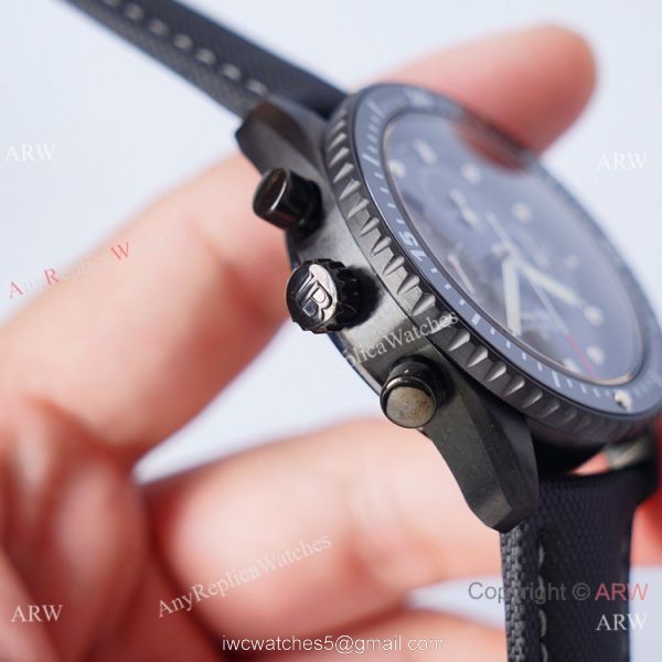 2021 Swiss Copy Blancpain Fifty Fathoms Bathyscaphe Chronographe Flyback Watch Black and Blue 2021 Swiss Copy Blancpain Fifty Fathoms Bathyscaphe Chronographe Flyback Watch Black and Blue