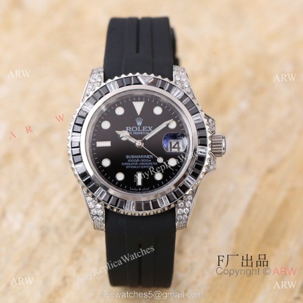 Swiss Quality Rolex Submariner Citizen 8215 Watch Black Dial Rubber B Strap Swiss Quality Rolex Submariner Citizen 8215 Watch Black Dial Rubber B Strap