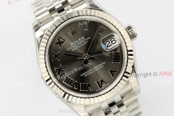 1:1 Copy EWF Rolex Datejust 31mm Jubilee Bracelet Grey Dial Best Replica Watches 1:1 Copy EWF Rolex Datejust 31mm Jubilee Bracelet Grey Dial Best Replica Watches