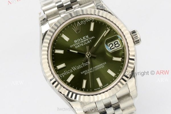 1:1 Copy New 31mm Rolex Datejust Green Dial Jubilee Watch Replica 1:1 Copy New 31mm Rolex Datejust Green Dial Jubilee Watch Replica